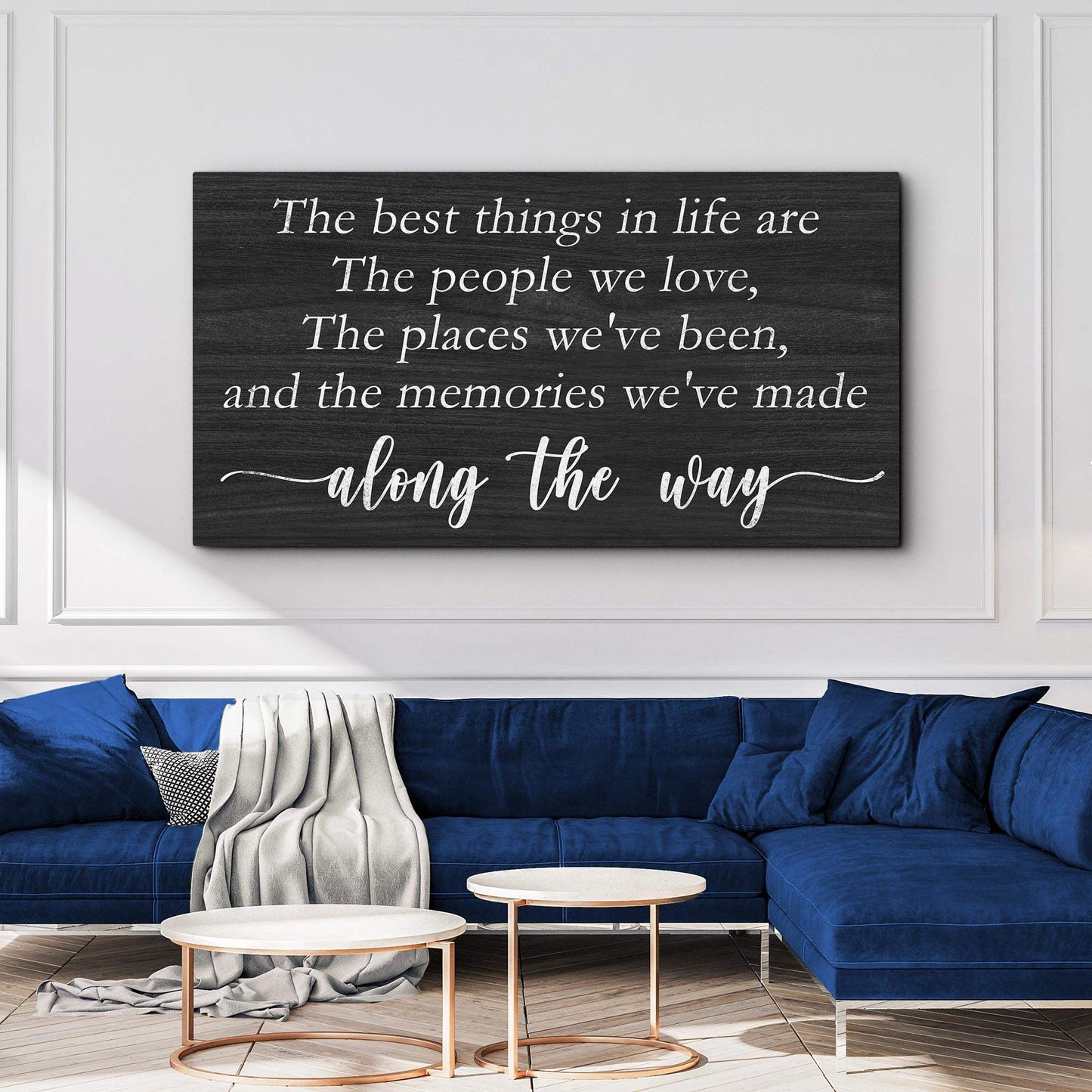 The Best Things In Life Sign III - Tailored Canvases - Flyclothing LLC