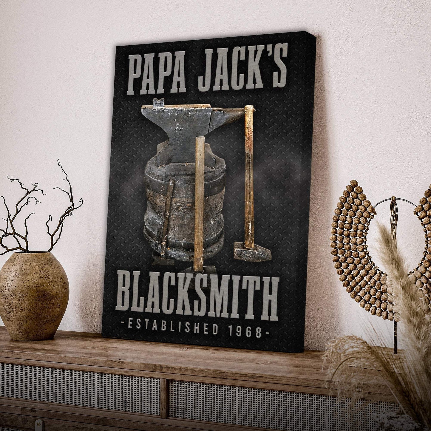 Blacksmith Sign - Tailored Canvases - Flyclothing LLC