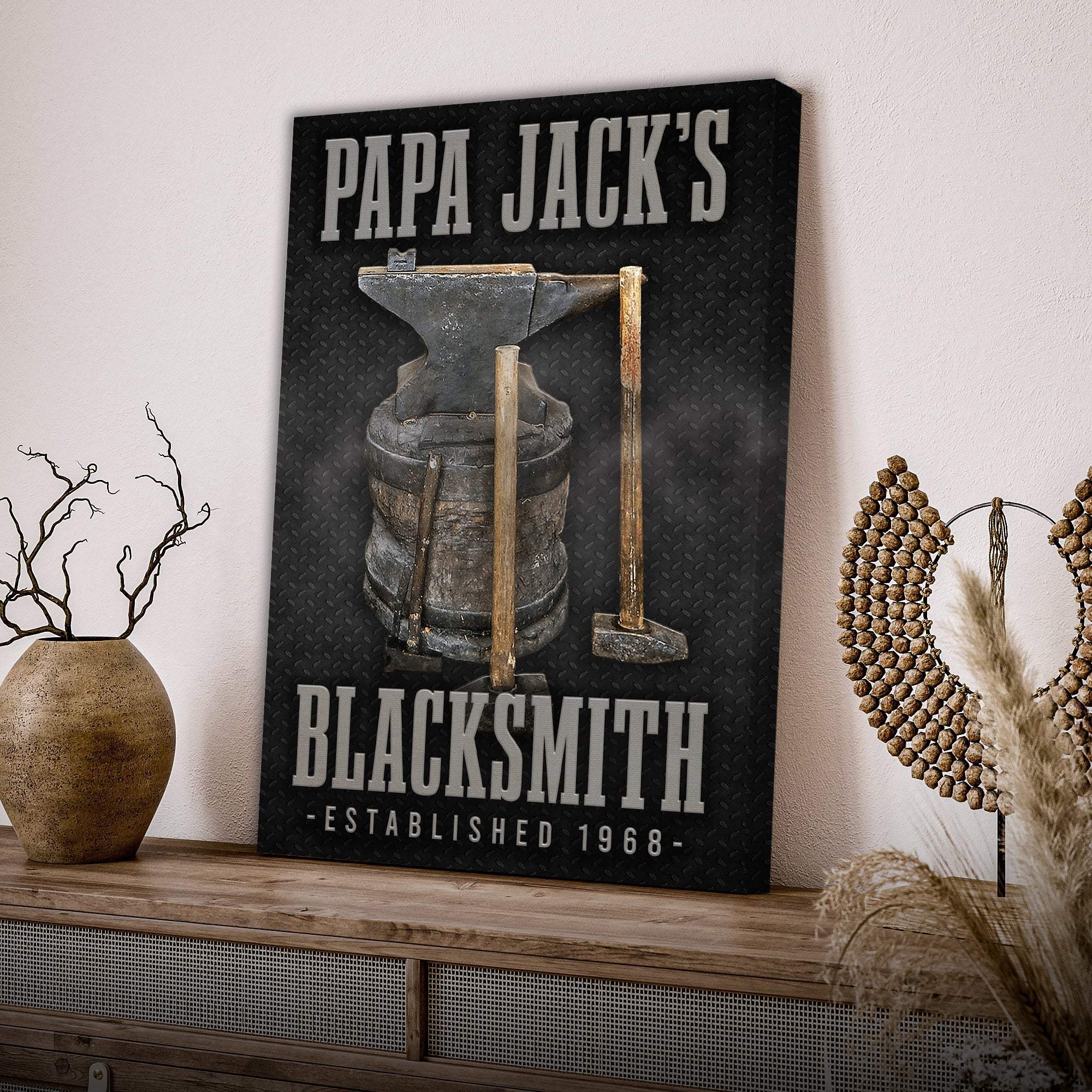 Blacksmith Sign - Tailored Canvases - Flyclothing LLC