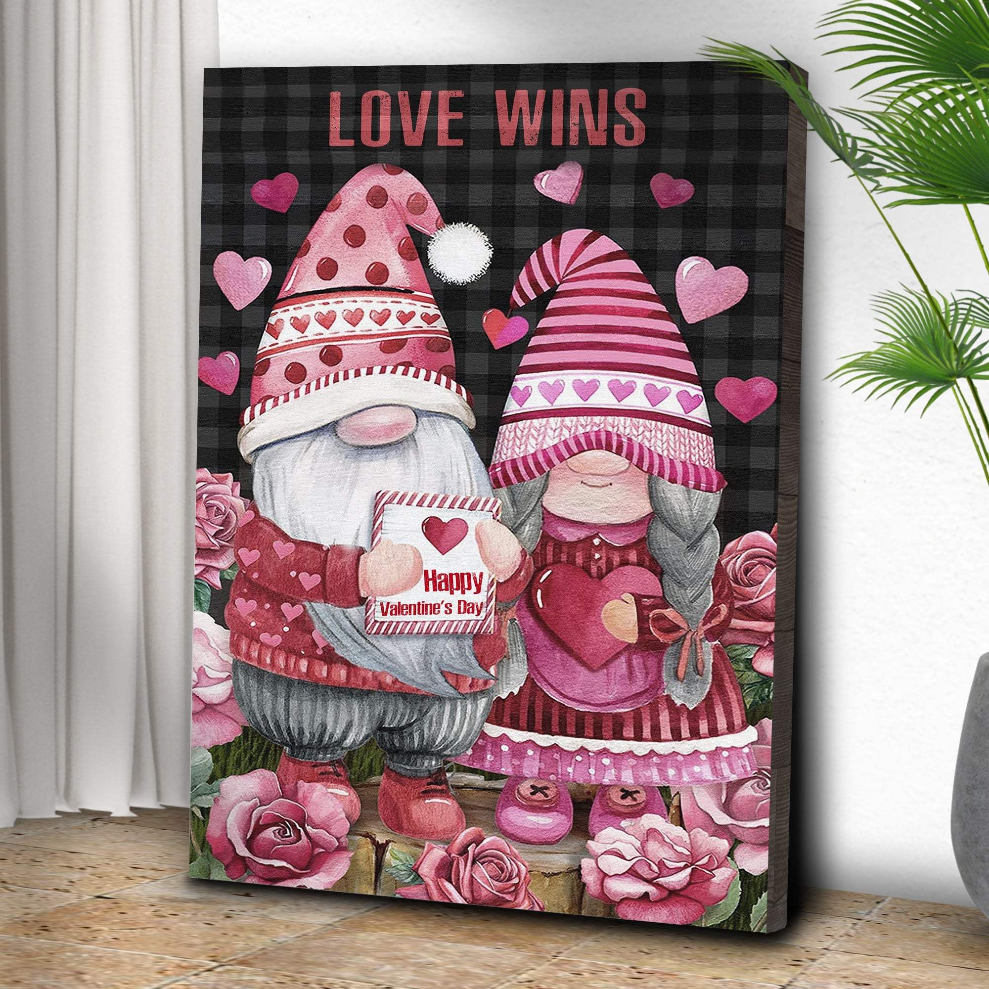 Valentine Gnomes Sign II - Tailored Canvases - Flyclothing LLC