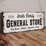 Family General Store Sign - Tailored Canvases - Flyclothing LLC