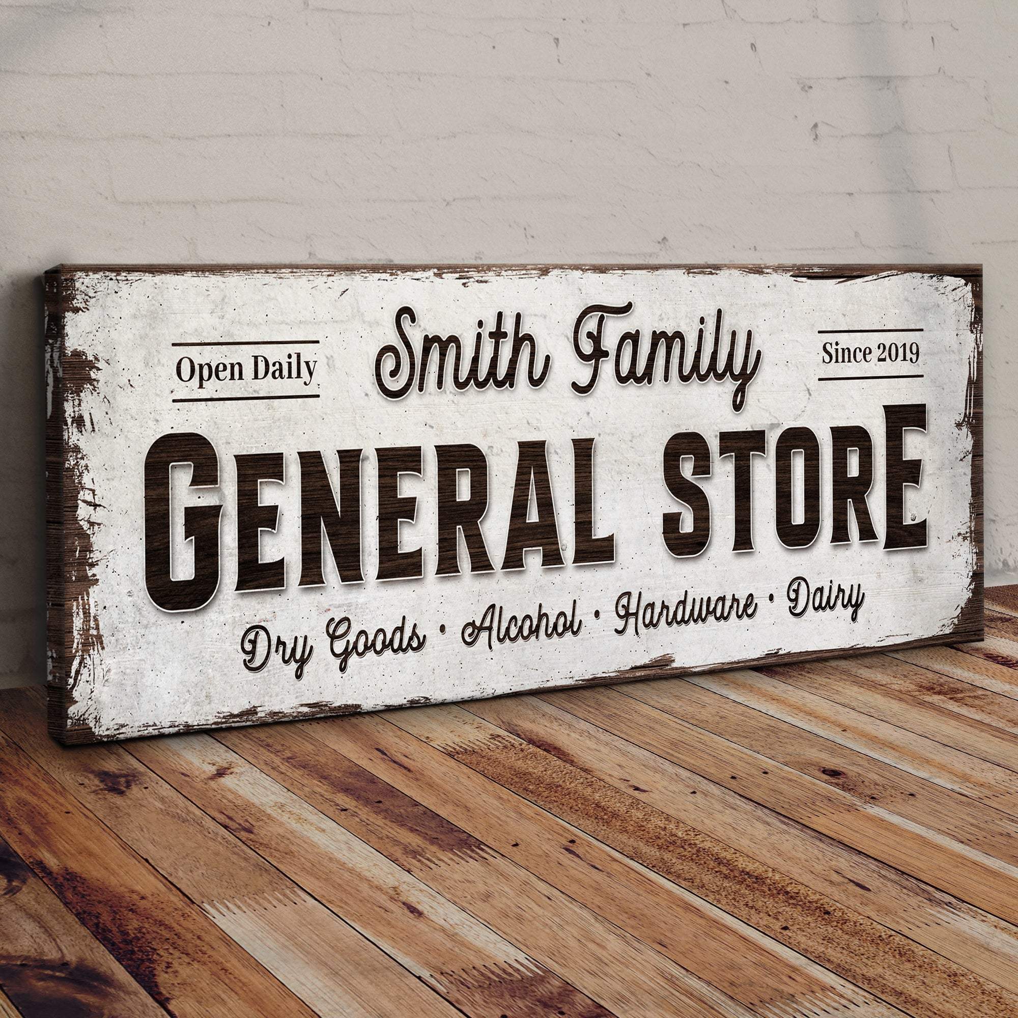 Family General Store Sign - Tailored Canvases - Flyclothing LLC