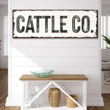 Cattle Co Sign - Tailored Canvases - Flyclothing LLC