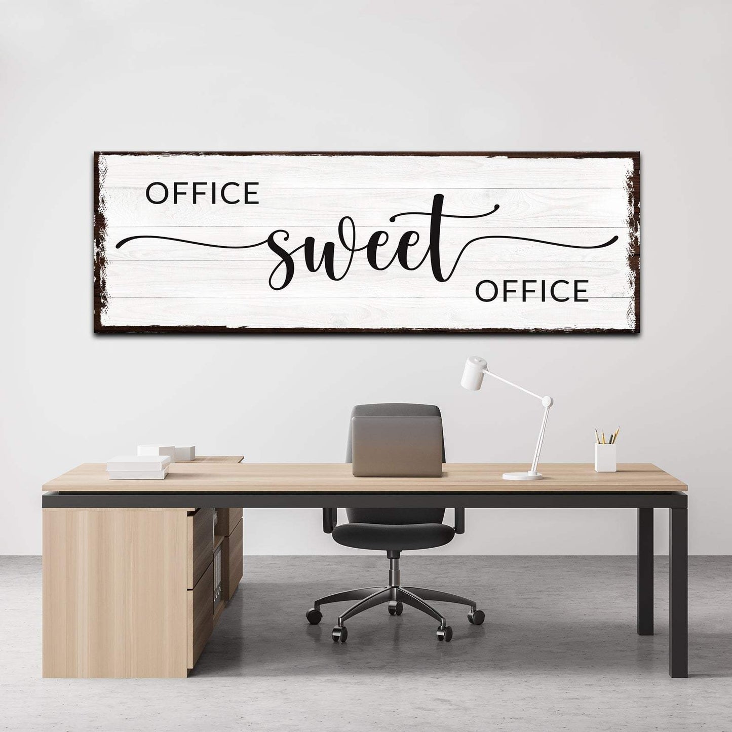 Office Sweet Office Sign - Tailored Canvases - Flyclothing LLC