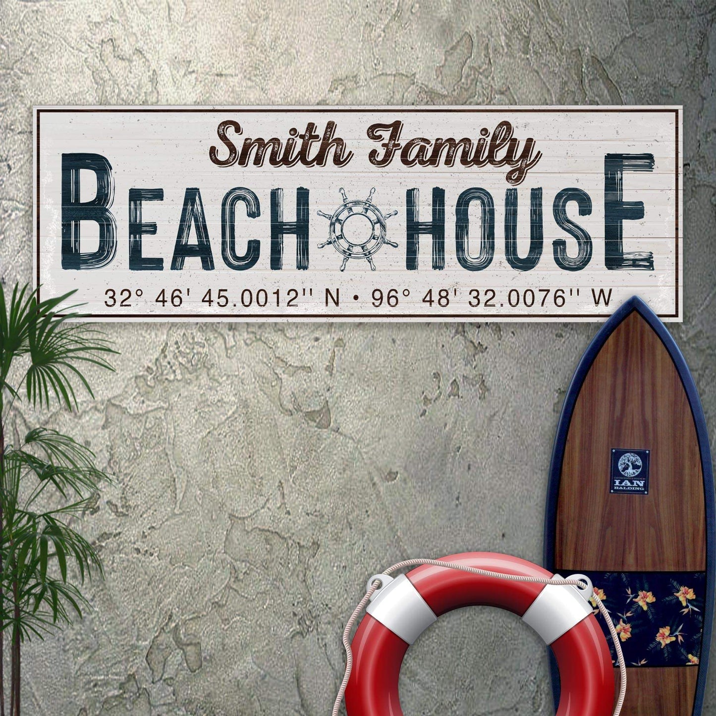 Family Beach House Sign V - Tailored Canvases - Flyclothing LLC
