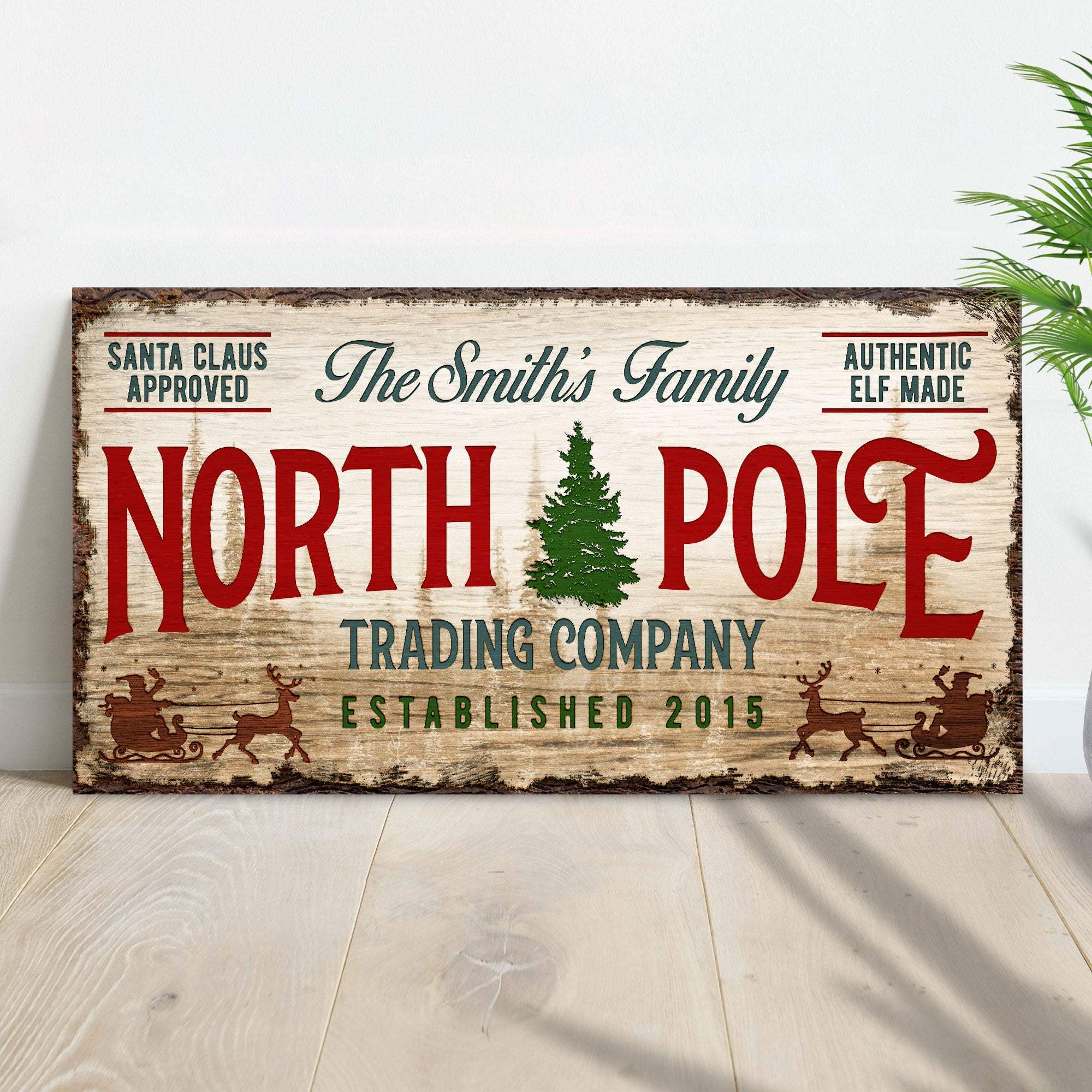 Christmas Trading Co Sign - Tailored Canvases - Flyclothing LLC