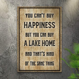 Lake Home Sign - Tailored Canvases - Flyclothing LLC