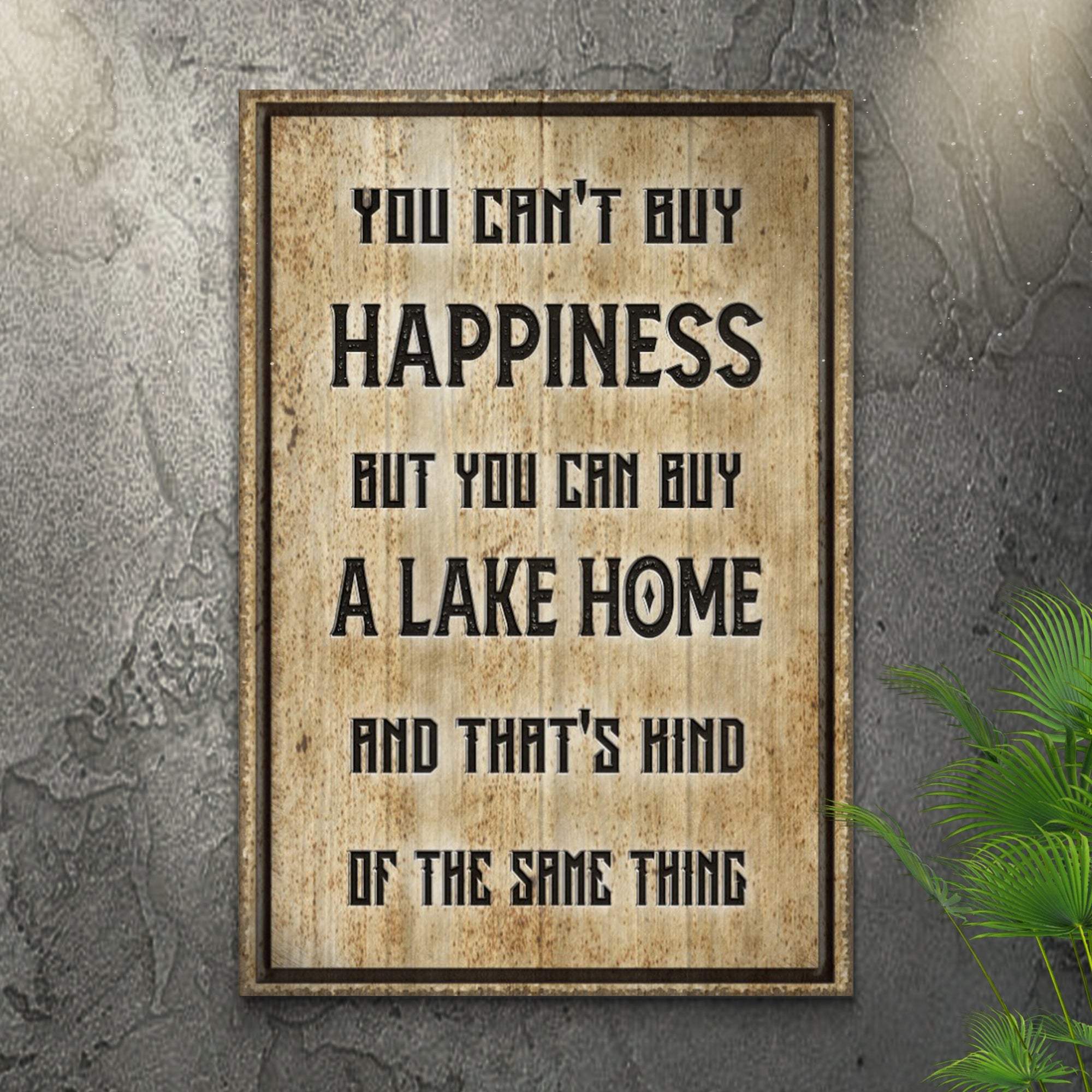 Lake Home Sign - Tailored Canvases - Flyclothing LLC