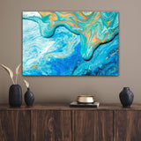 Abstract Sea Canvas Wall Art - Tailored Canvases - Flyclothing LLC