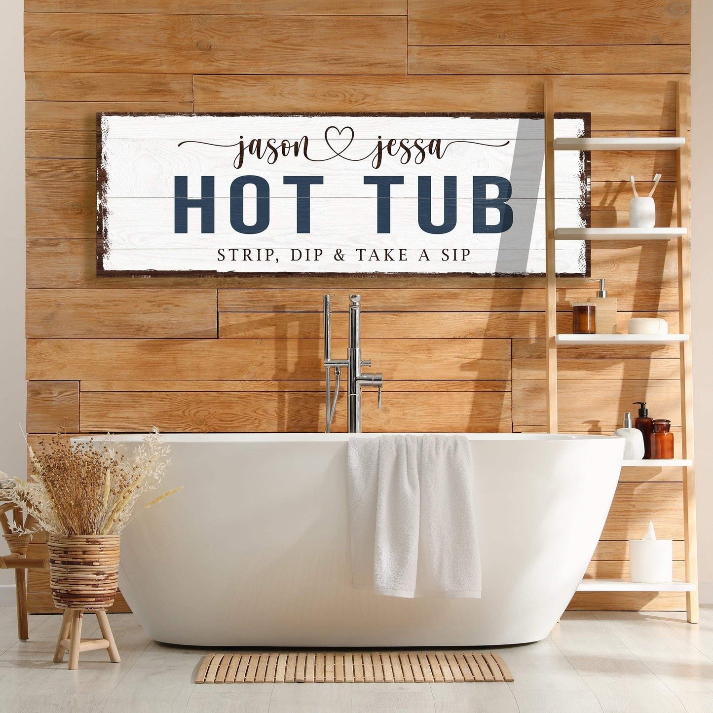 Hot Tub Sign - Tailored Canvases - Flyclothing LLC