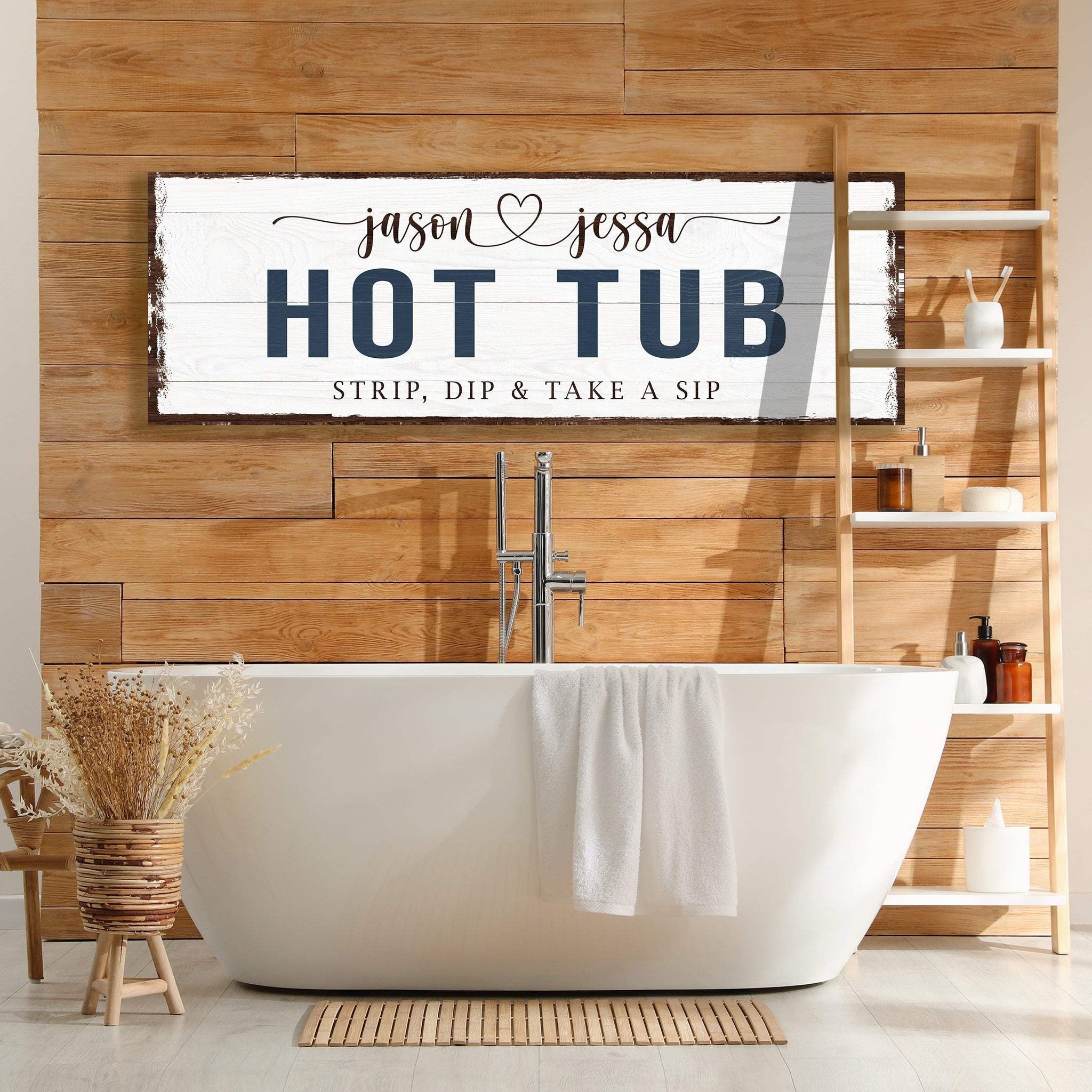 Hot Tub Sign - Tailored Canvases - Flyclothing LLC
