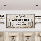 Whiskey Bar Sign - Tailored Canvases - Flyclothing LLC