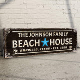 Family Beach House Sign III - Tailored Canvases - Flyclothing LLC
