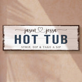 Hot Tub Sign - Tailored Canvases - Flyclothing LLC