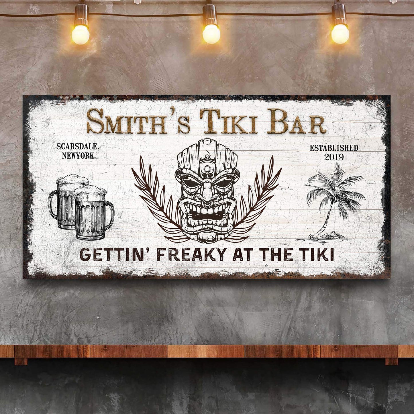 Tiki Bar Sign II - Tailored Canvases - Flyclothing LLC