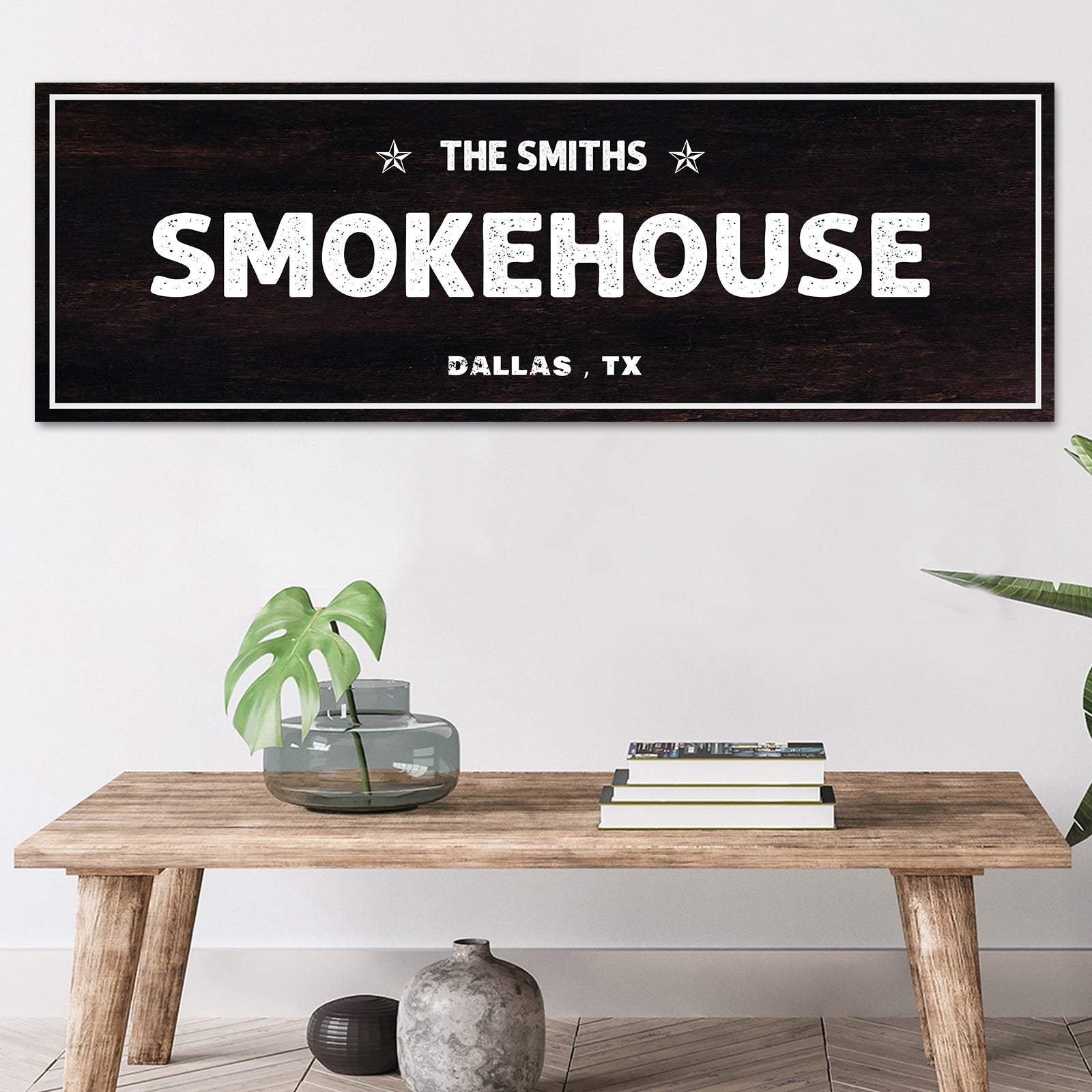 Smokehouse Sign - Tailored Canvases - Flyclothing LLC