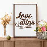Easter Love Wins Sign - Tailored Canvases - Flyclothing LLC