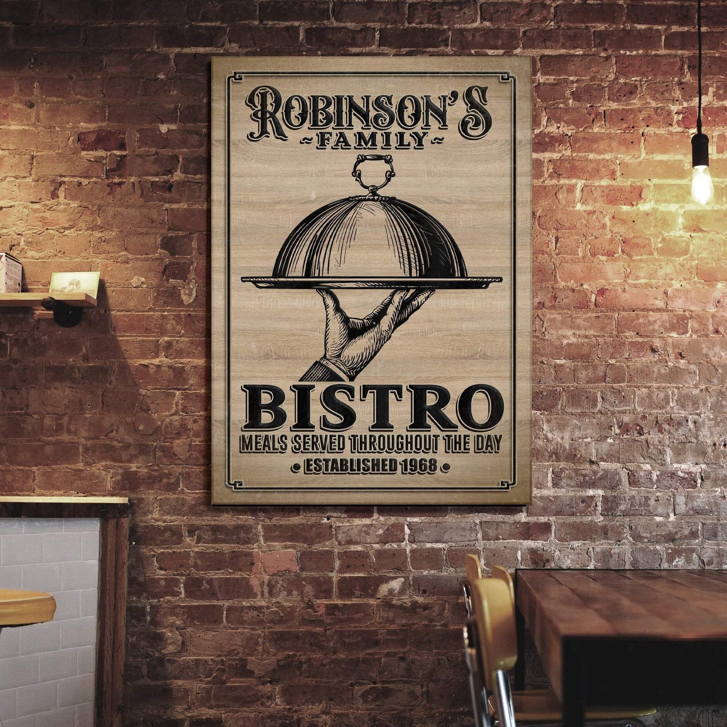 Family Bistro Sign III - Tailored Canvases - Flyclothing LLC