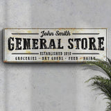 Rustic General Store Sign - Tailored Canvases - Flyclothing LLC