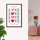Valentine's Day Sign VIII - Tailored Canvases - Flyclothing LLC