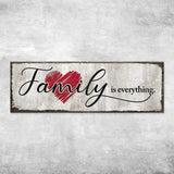 Family Is Everything Sign III - Tailored Canvases - Flyclothing LLC