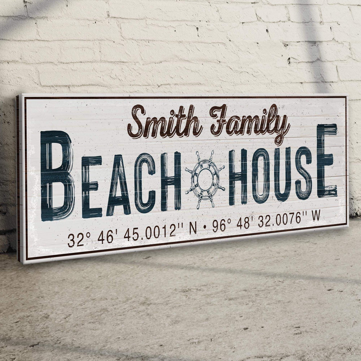 Family Beach House Sign V - Tailored Canvases - Flyclothing LLC