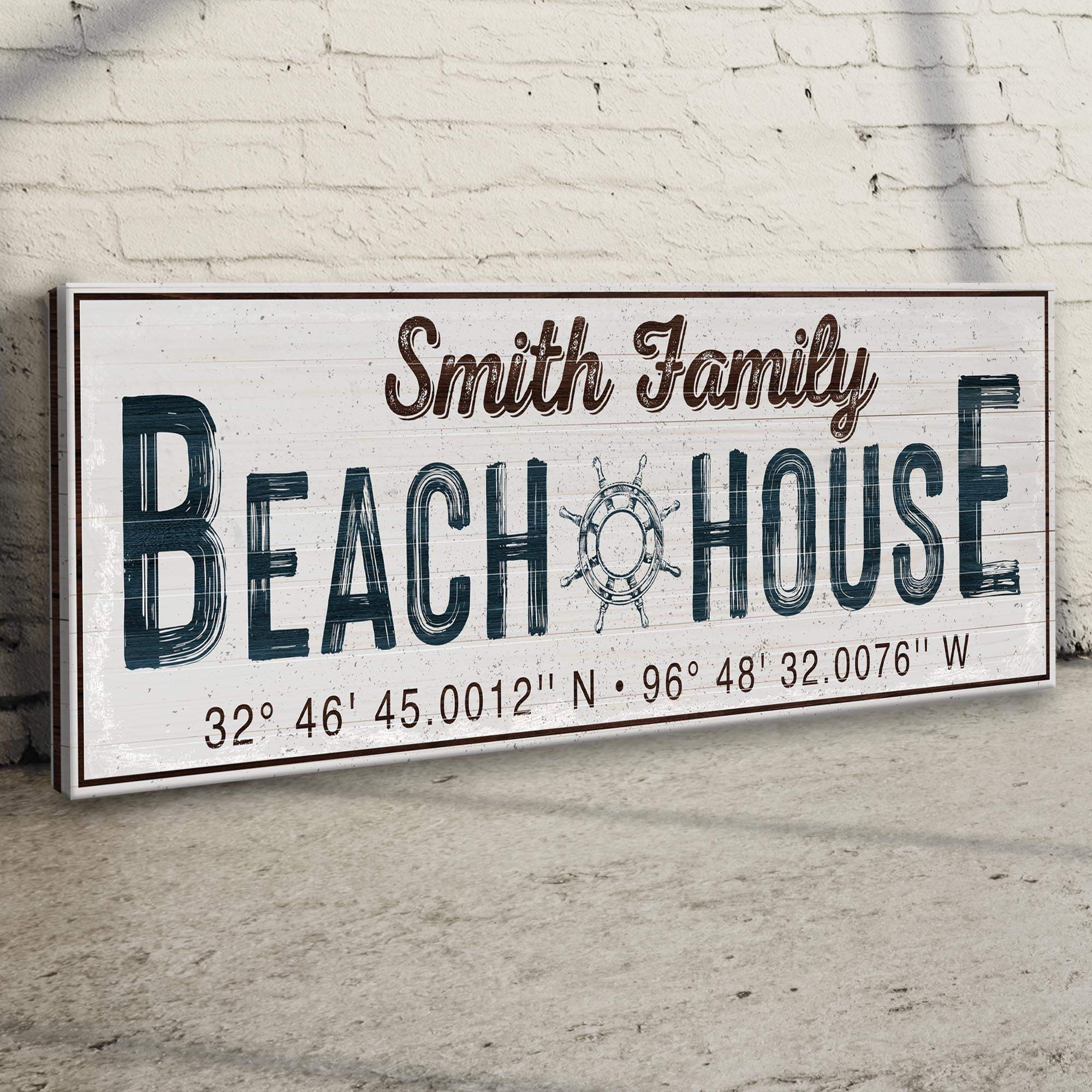 Family Beach House Sign V - Tailored Canvases - Flyclothing LLC