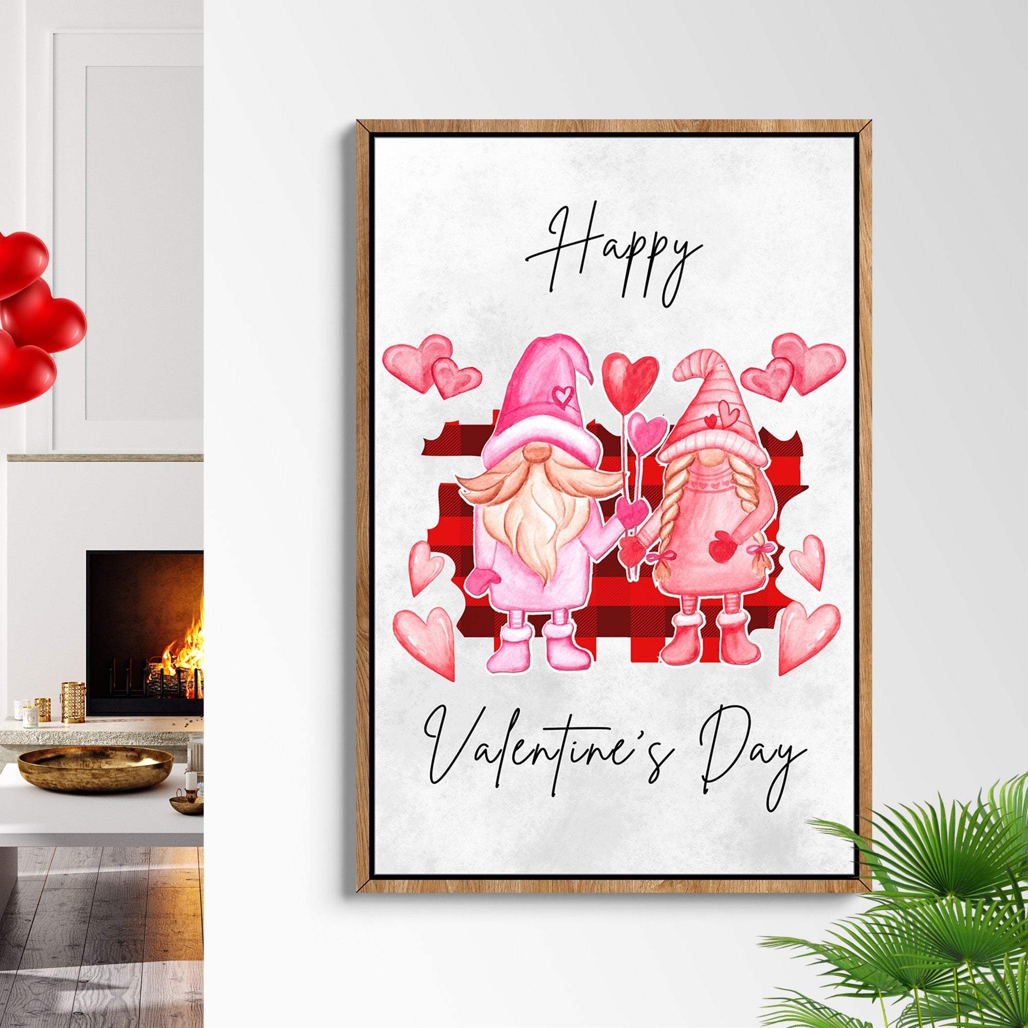 Valentine's Gnomes Sign - Tailored Canvases - Flyclothing LLC