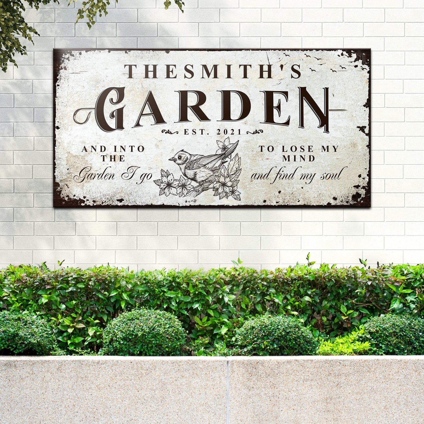 Family Garden Sign - Tailored Canvases - Flyclothing LLC