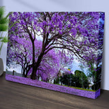 Jacaranda Trees Canvas Wall Art - Tailored Canvases - Flyclothing LLC