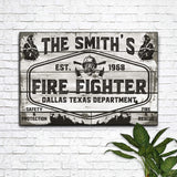 Fire & Rescue Fire Fighter Sign - Tailored Canvases - Flyclothing LLC