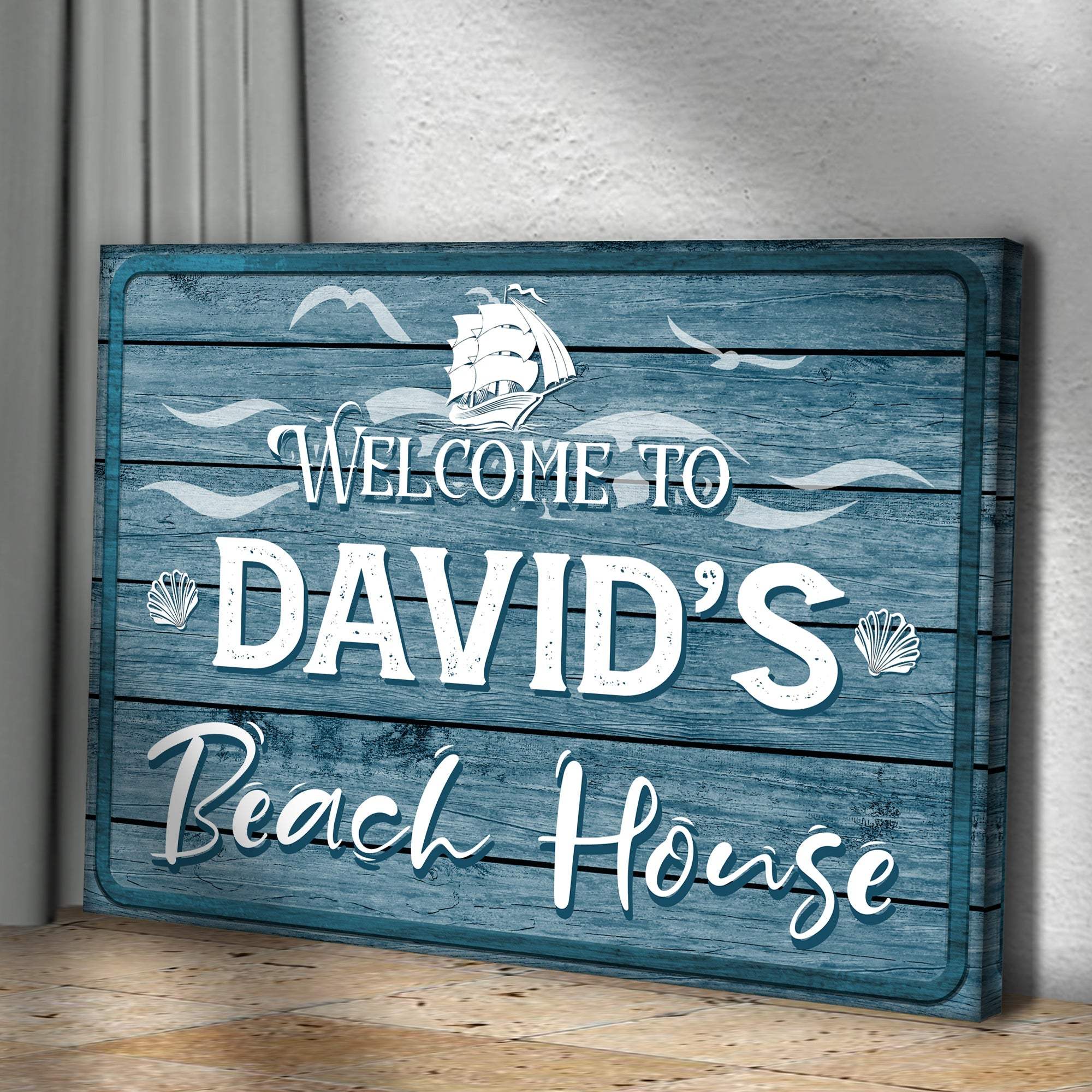 Beach House Welcome Sign - Tailored Canvases - Flyclothing LLC
