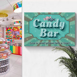 Love Is Sweet Take A Treat Candy Bar Sign III - Tailored Canvases - Flyclothing LLC