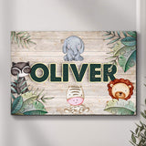 Safari Kids Room Sign - Tailored Canvases - Flyclothing LLC