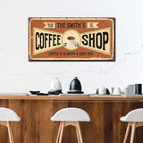 Coffee Shop Sign IV - Tailored Canvases - Flyclothing LLC