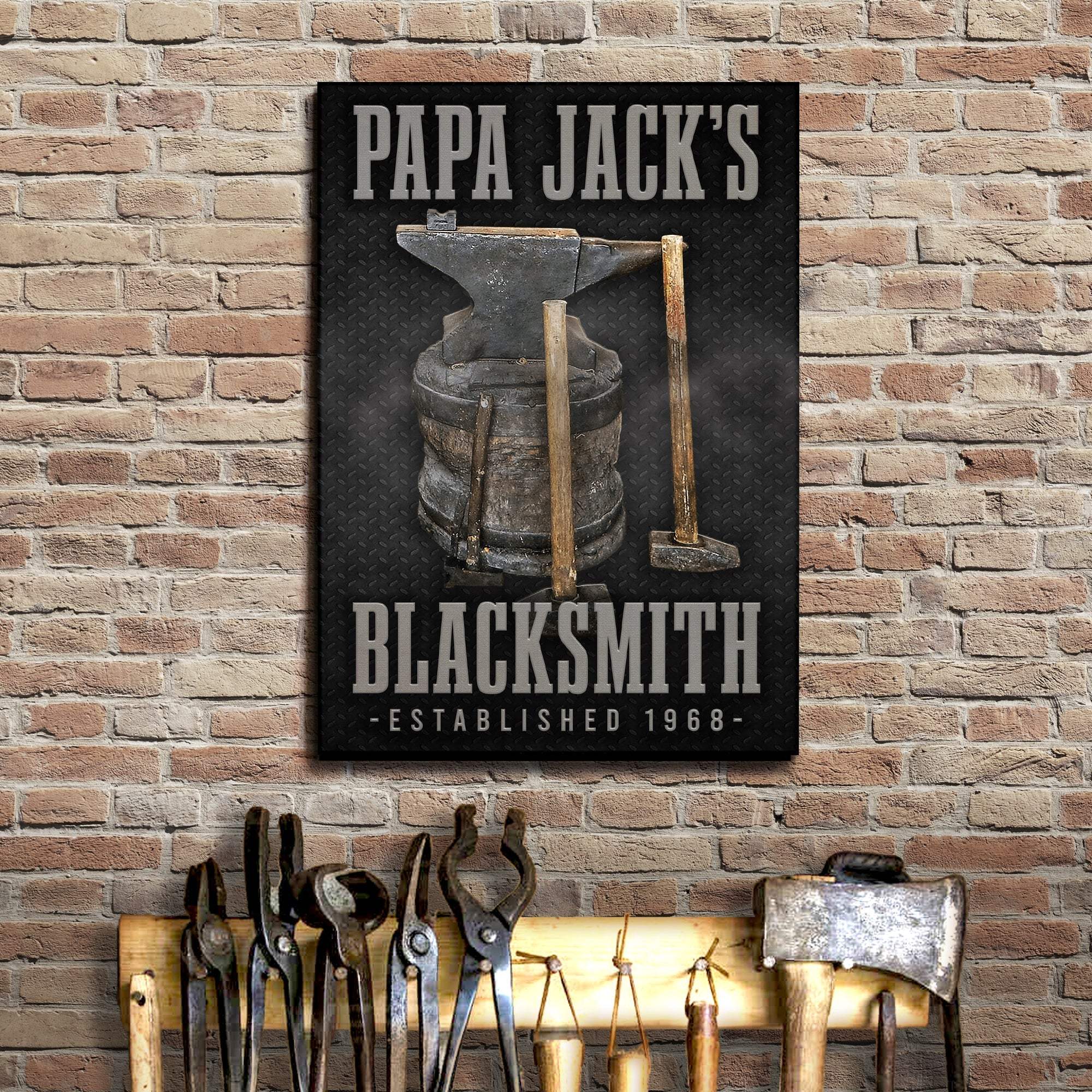 Blacksmith Sign - Tailored Canvases - Flyclothing LLC