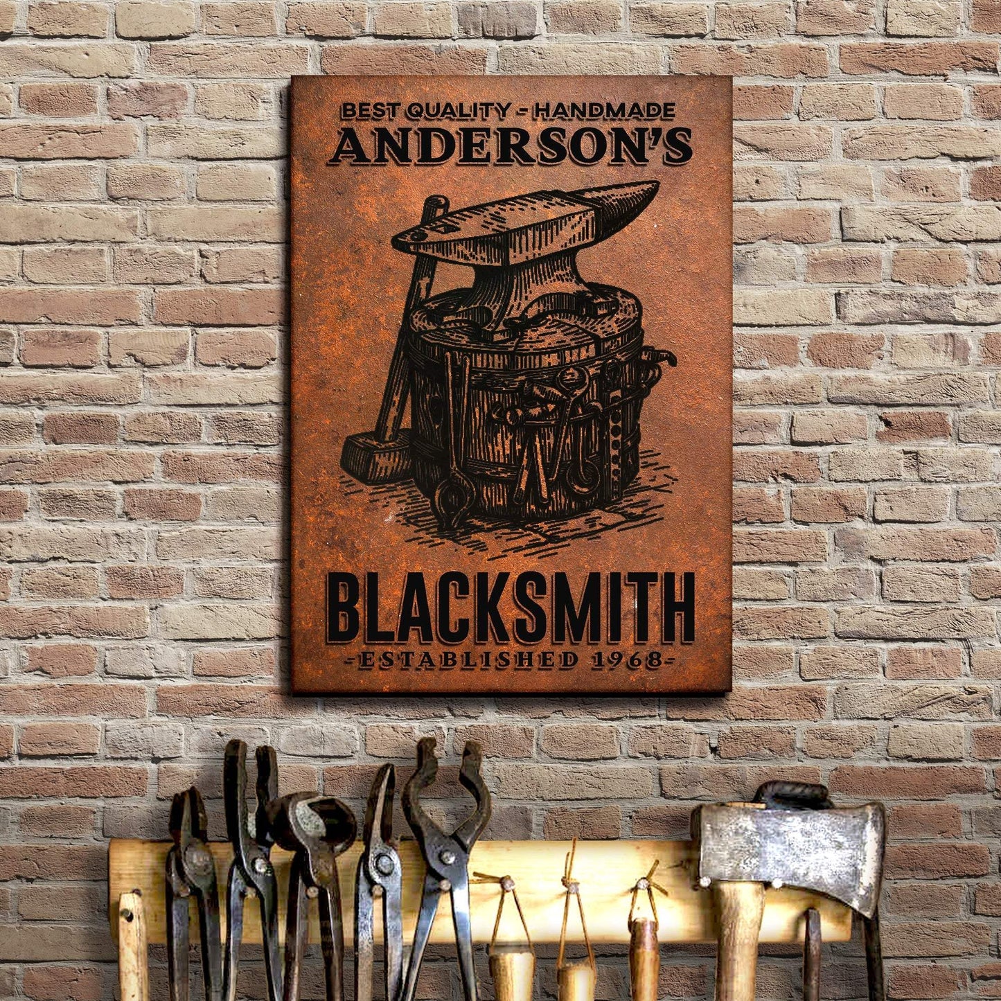 Best Quality Handmade Blacksmith Sign - Tailored Canvases - Flyclothing LLC
