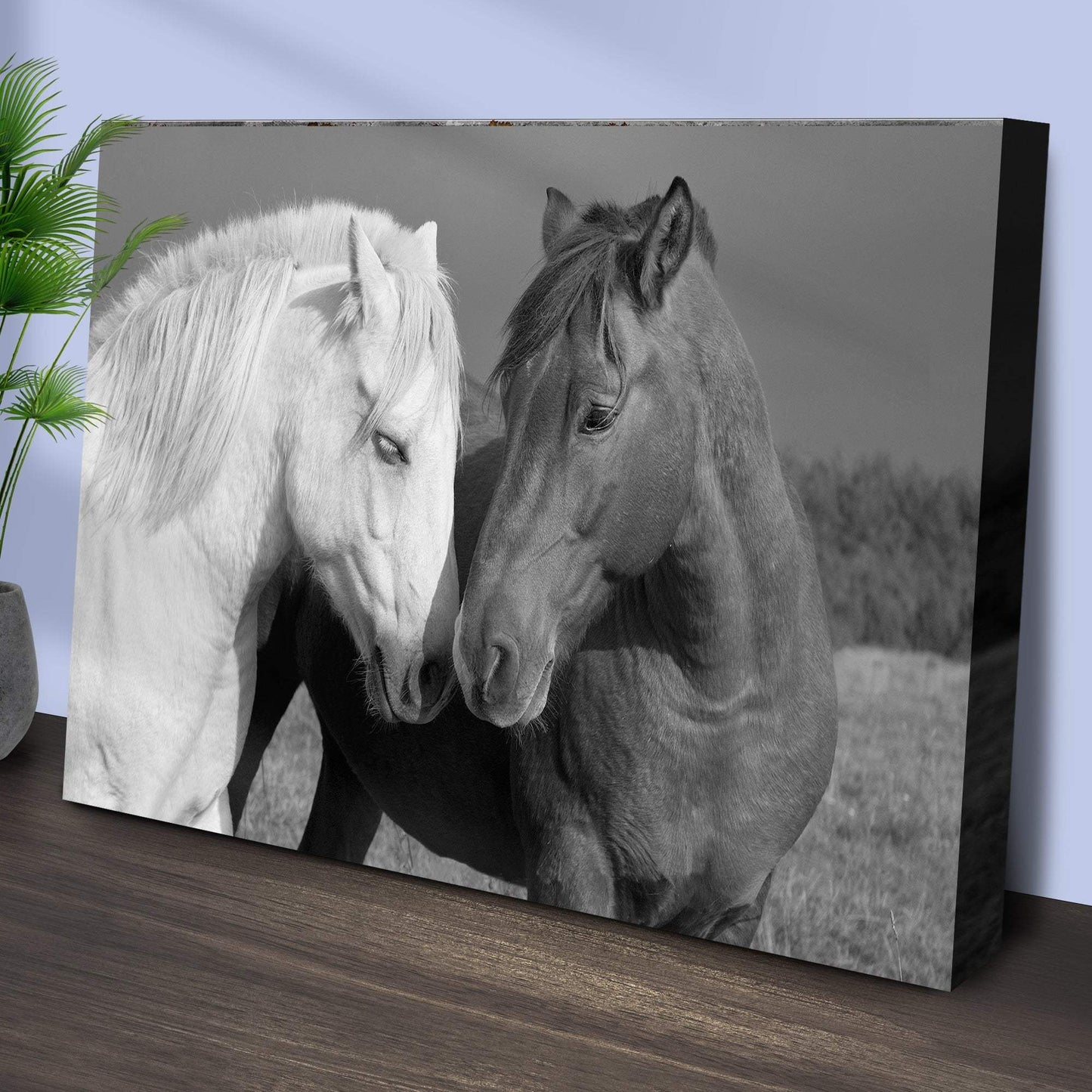 Horse Love Canvas Wall Art - Tailored Canvases - Flyclothing LLC