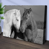 Horse Love Canvas Wall Art - Tailored Canvases - Flyclothing LLC