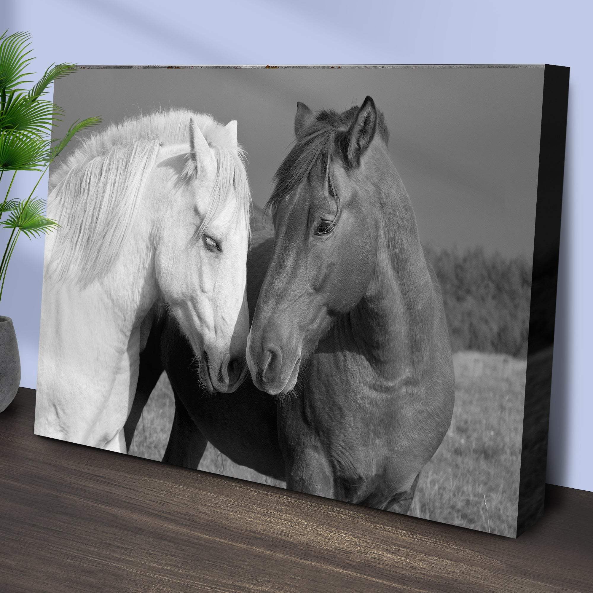 Horse Love Canvas Wall Art - Tailored Canvases - Flyclothing LLC