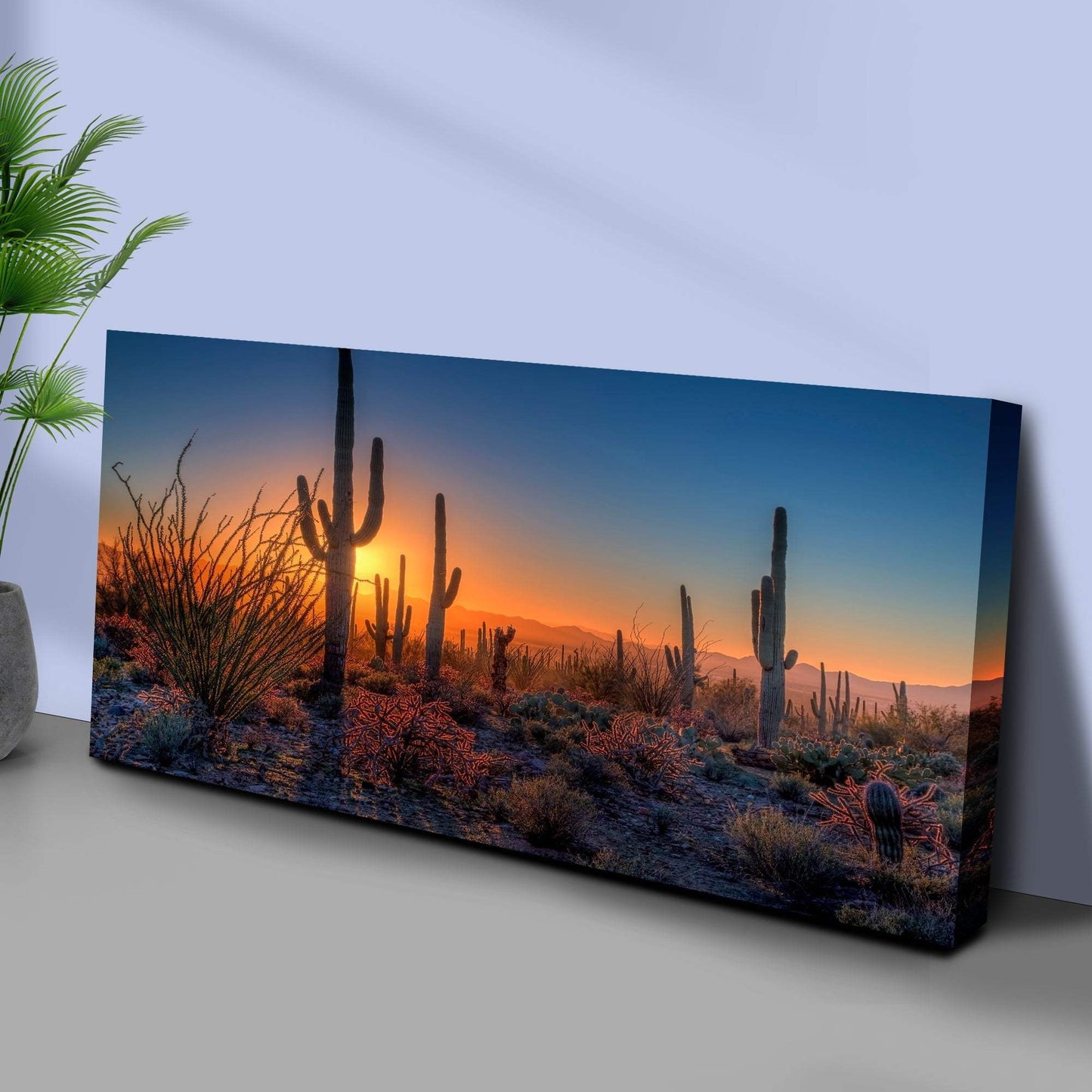Desert Dusk Canvas Wall Art - Tailored Canvases - Flyclothing LLC