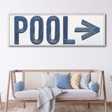 Pool Arrow Sign - Tailored Canvases - Flyclothing LLC
