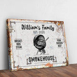 Family Smokehouse Sign II - Tailored Canvases - Flyclothing LLC