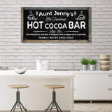 Family Recipe Old Fashioned Hot Cocoa Sign II - Tailored Canvases - Flyclothing LLC
