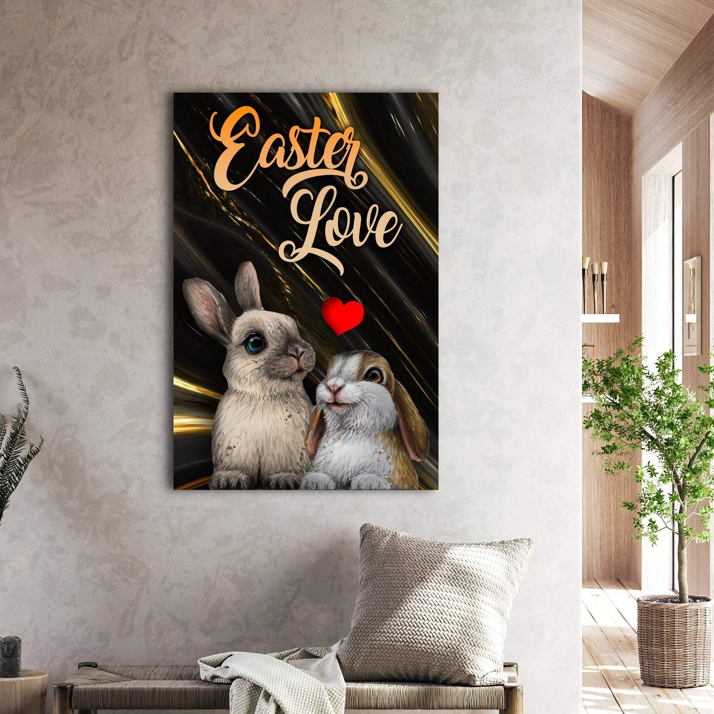 Easter Love Sign - Tailored Canvases - Flyclothing LLC