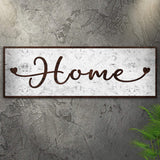 Home Sign II - Tailored Canvases - Flyclothing LLC