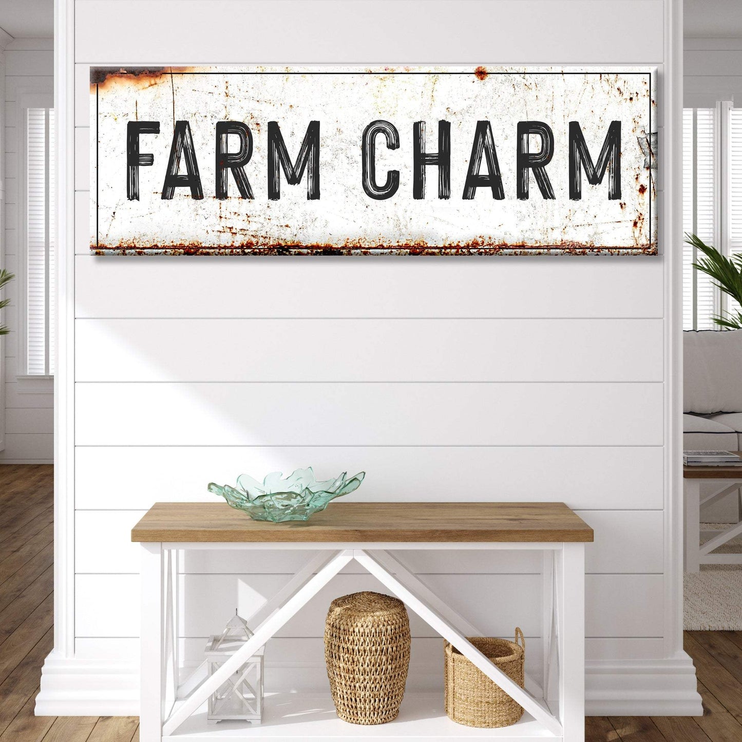 Farm Charm Sign - Tailored Canvases - Flyclothing LLC