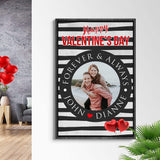 Forever And Always Modern Sign - Tailored Canvases - Flyclothing LLC