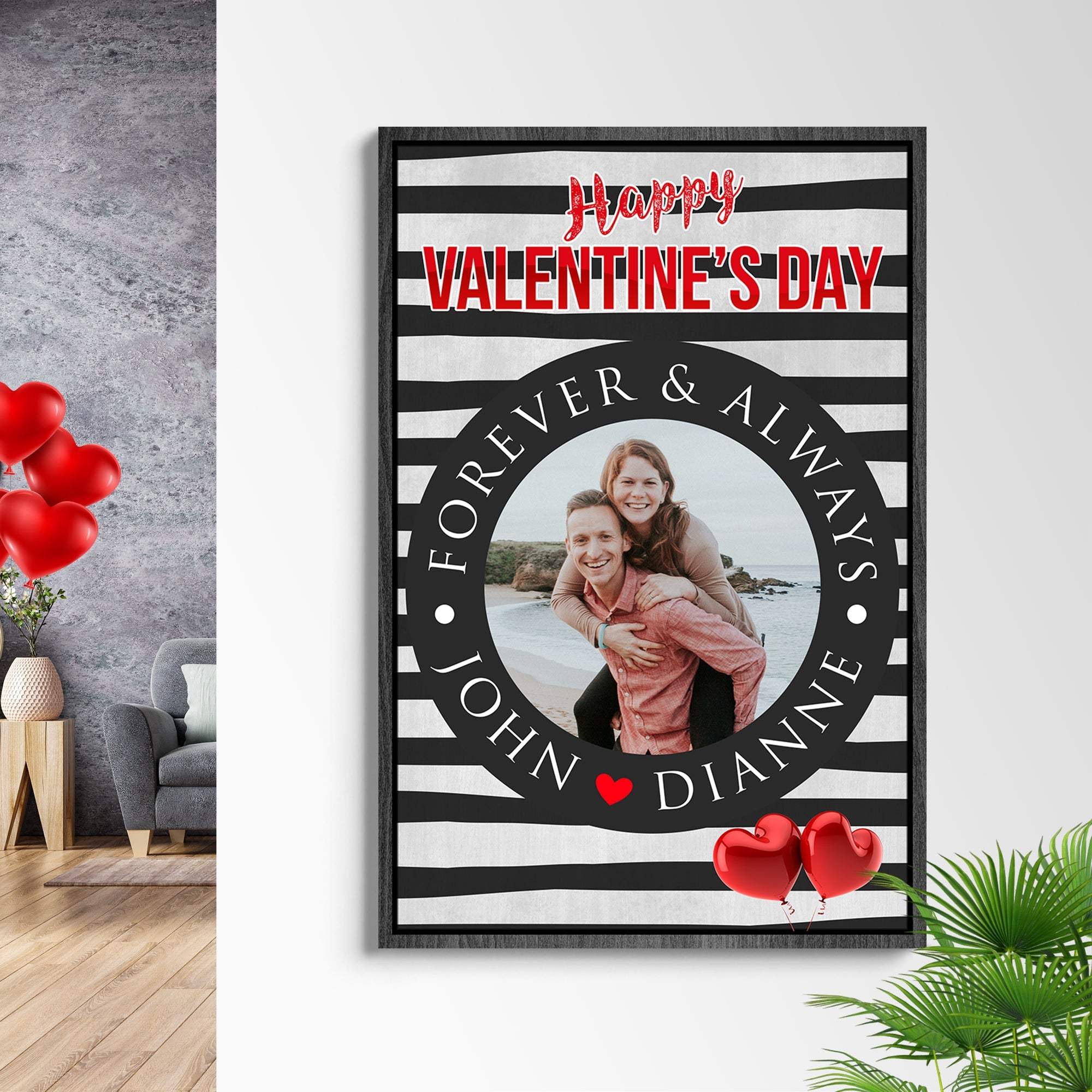 Forever And Always Modern Sign - Tailored Canvases - Flyclothing LLC