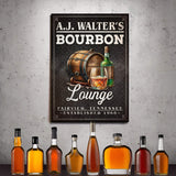 Bourbon Lounge Sign - Tailored Canvases - Flyclothing LLC